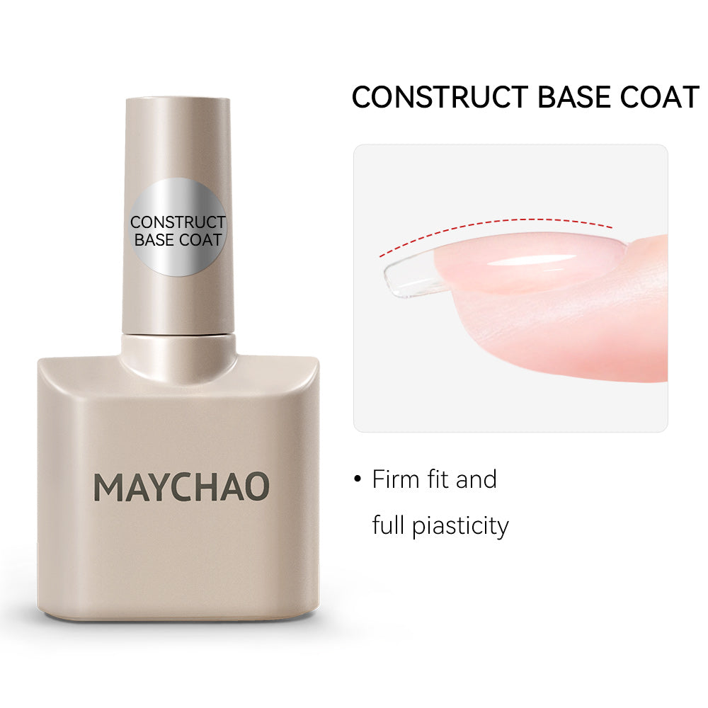 【pre-order】MAYCHAO 12ML Gel Nail Polish Base Coat Soak Off LED UV Gel Polish Long Lasting Nail Art Manicure Salon At Home
