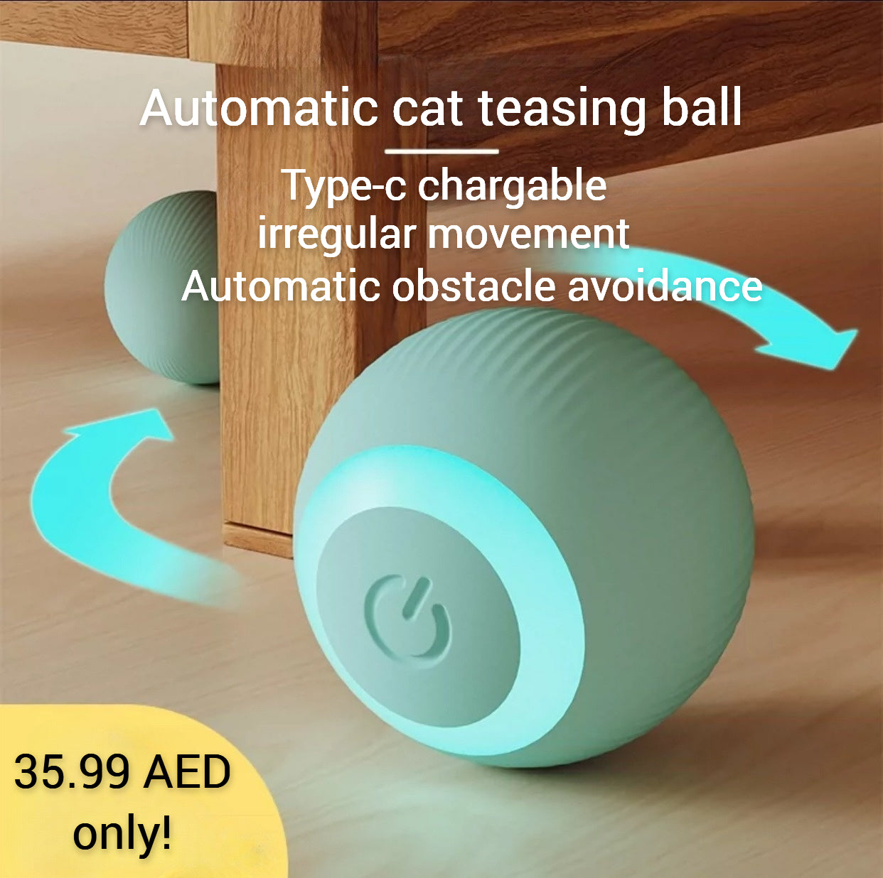 Automatic Cat Teasing Ball