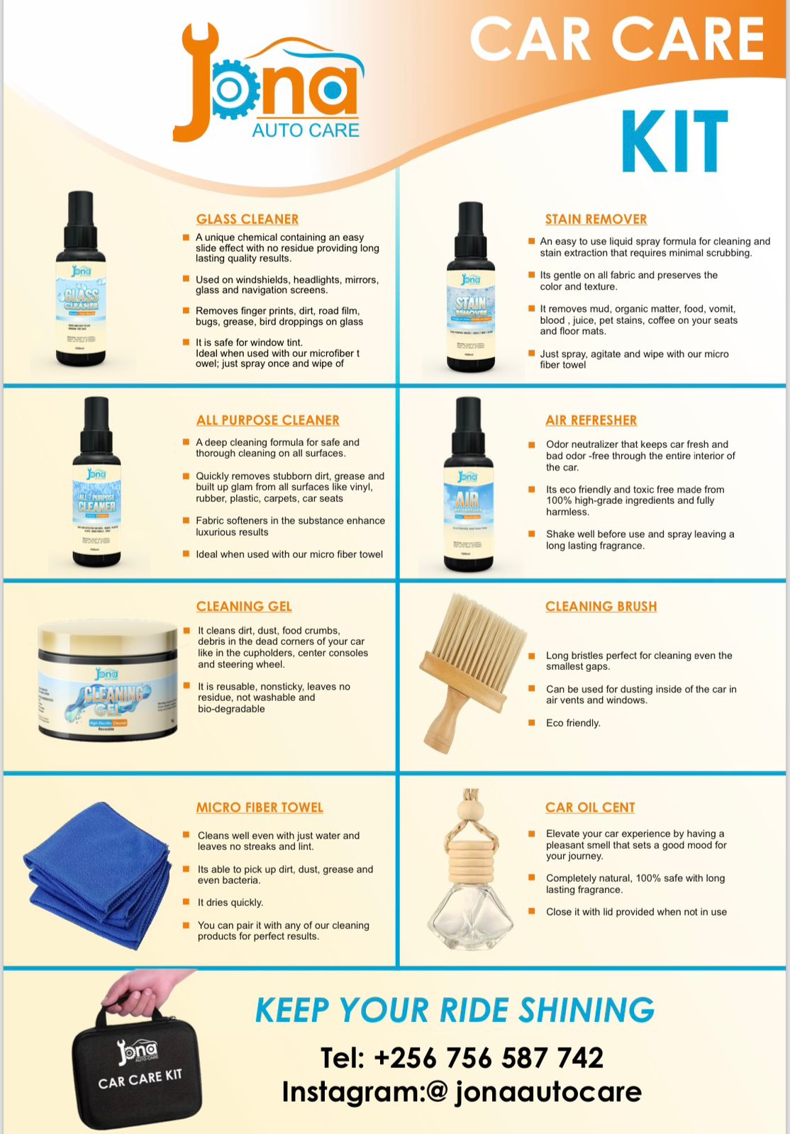 Jona CAR CARE KIT