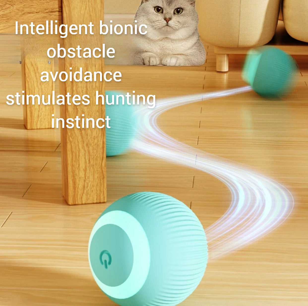 Automatic Cat Teasing Ball