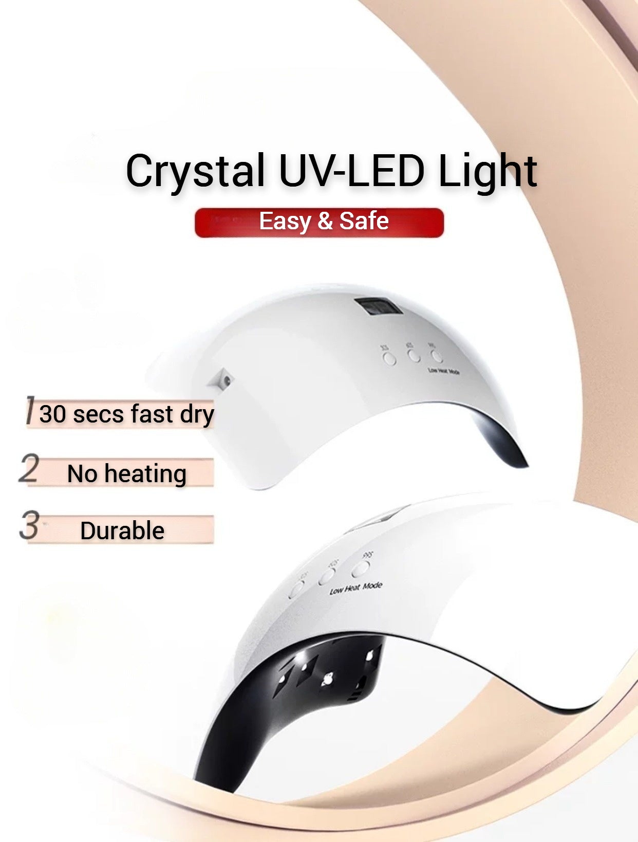 【Get it in 24hrs】MAYCHAO Professional Manicure Pedicure Kit with 14 colors LED Light brushes top base coats