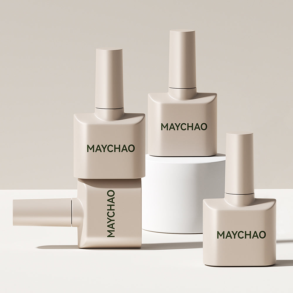 【pre-order】MAYCHAO 12ML Gel Nail Polish Base Coat Soak Off LED UV Gel Polish Long Lasting Nail Art Manicure Salon At Home