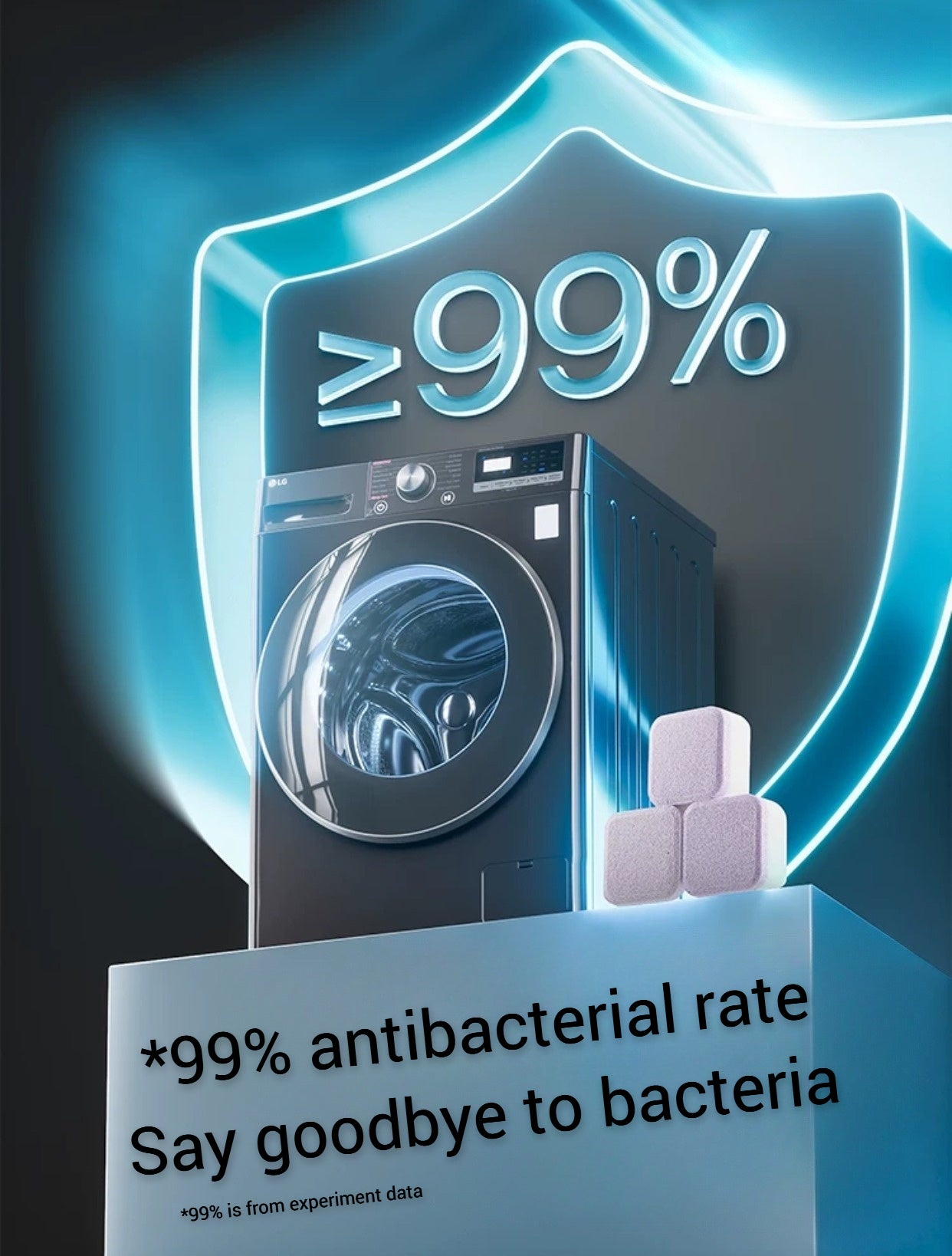 Washing Machine Deep Clean Tablets
