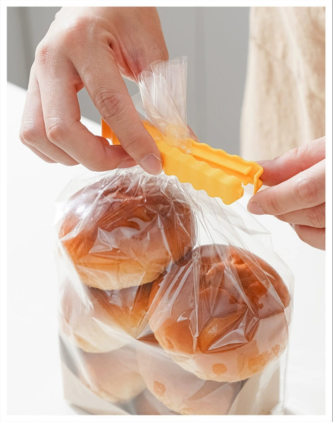 French Fries Magnetic Sealing Clips