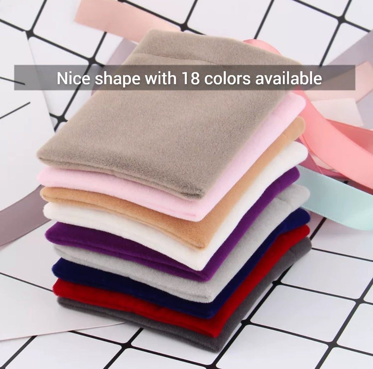 Flannel Drawstring Gift Bag – Perfect for Weddings, Jewelry, and More!