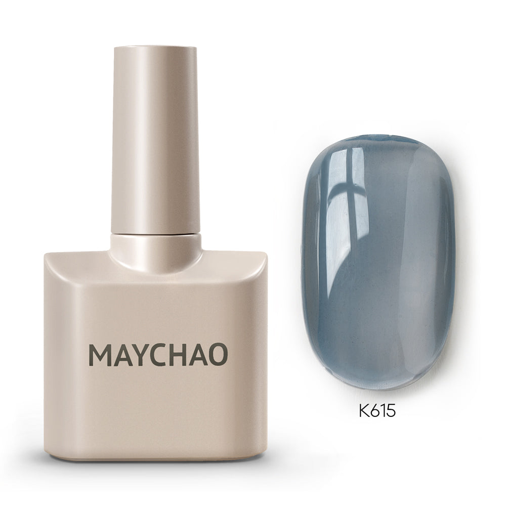 【pre-order】MAYCHAO 12ML Jelly Gel Nail Polish of Transparent Nude Red Pink Black Brown Sheer Gel Polish For Salon Gel Nail Art DIY at Home